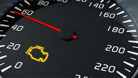 Why does the vehicle's check engine light keep coming on?