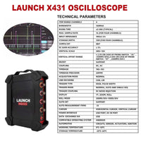 LAUNCH x431 02-2 Scope Box Oscilloscope (4 Channels) Compatible With The X-431