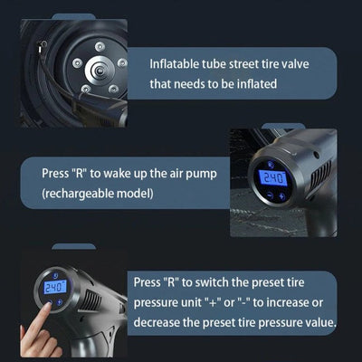 Wireless Digital Tire Inflator Pump