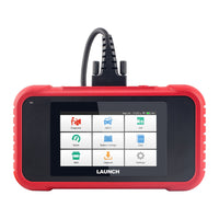 LAUNCH X431 CRP123E V2.0 OBD2 Scanner Car Diagnostic Tools ABS SRS Engine AT 4 System Scanner + 7 Reset Free Update