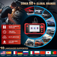 LAUNCH CRP123 V2.0 PRO Elite OBD2 Code Reader ABS SRS ENG AT Car Diagnostic Tool