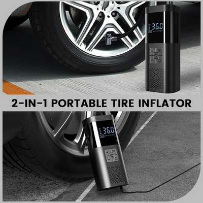 2-in-1 Portable Tire Inflator