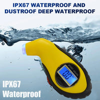 Digital Tire Pressure Gauge with LCD Display