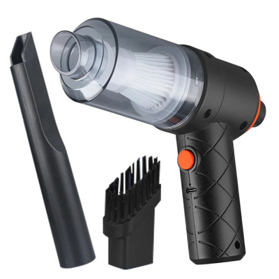 Handheld Vacuum Cleaner - Wireless Freedom, Type-C Rechargeable, Dual-Purpose Blow and Suck, Multifunctional Mouthpiece