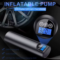 Fast Inflating Pump with LCD Display, LED Light, and USB Charging
