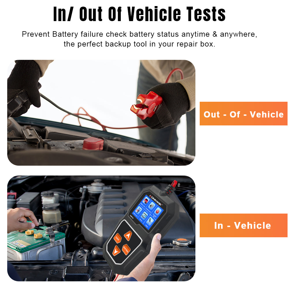 In/ out of Vehicle Tests