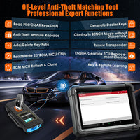 2024 Newest Version LAUNCH X431 IMMO Plus Key Programmer and ECU Coding OBD2 Scanner(2 Years Free Update)