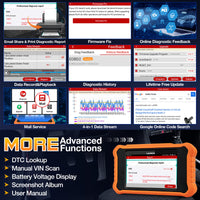 LAUNCH X431 Creader Elite 2.0 OBD2 Scanner, Bi-Directional Scanner For AUDI/VW Diagnostic Scanner