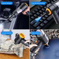 3500Pa Suction Power 6-in-1 Car Vacuum Cleaner