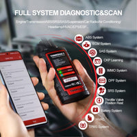 (1 Years Free Update)THINKCAR ThinkDiag 2 Full System Bluetooth Scan Tool For iOS & Android CAN-FD Bi-directional & ECU Coding OBD2 Scanner With 15+ Reset Functions