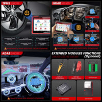 2024 LAUNCH X431 PRO Elite Launch Diagnostic Tool, Bi-Directional, ECU Online Coding, Full System, 37+ Resets Services, CANFD DOIP, FCA