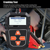 KONNWEI KW208 12V Car Battery Tester, 100-2000 CCA Load Tester for Truck/Marine/Motorcycle/SUV/Boat