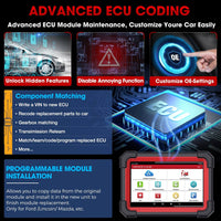 2024 LAUNCH X431 CRP919EBT Wireless CANFD & DOIP OBD2 Sanner with Bi-directional ECU Coding Functions