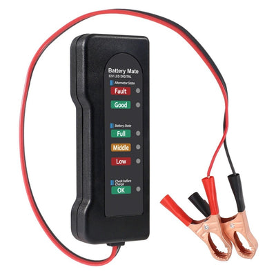 12V LED Digital Battery Tester