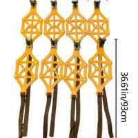 Yellow Plastic Tire Snow Chains