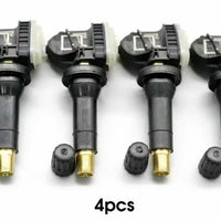 4-Piece TPMS Tire Pressure Monitoring Sensors with Wireless Technology and Valve Stems
