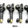 4-Piece TPMS Tire Pressure Monitoring Sensors with Wireless Technology and Valve Stems