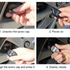 Digital Tire Pressure Gauge Keychain