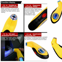 Digital Tire Pressure Gauge with LCD Display