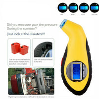 Digital Tire Pressure Gauge with LCD Display