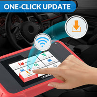 LAUNCH CRP129E 4 Systems OBD2 Scanner ABS SRS ENG AT Code Reader with 8 Reset Functions