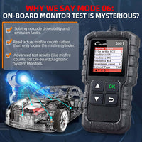 LAUNCH Creader 3001 OBD2 Scanner Engine Fault Code Reader