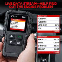 LAUNCH Creader 3001 OBD2 Scanner Engine Fault Code Reader