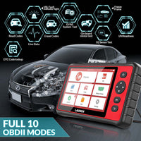 LAUNCH CRP909E 2024 Newest OE-Full System Car Scanner with 28+Reset Functions