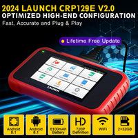 LAUNCH CRP129E V2.0 OBD2 Car Scanner Engine ABS SRS AT Diagnostic Tool