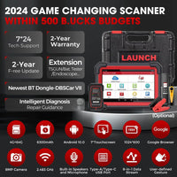 2024 LAUNCH X431 CRP919EBT Wireless CANFD & DOIP OBD2 Sanner with Bi-directional ECU Coding Functions