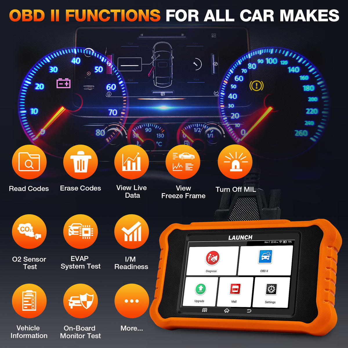 OBDII FUNCTIONS