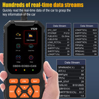Rilboxx V520 OBD2 Scanner Check Engine Light Code Reader for Vehicles After 1996