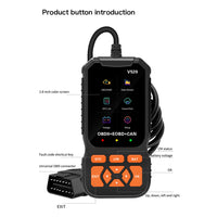 Rilboxx V520 OBD2 Scanner Check Engine Light Code Reader for Vehicles After 1996