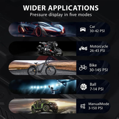 Portable Tire Inflator with Digital Display