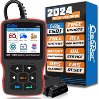 Creator C501 All System OBDII Code Reader Diagnostic Scanner For BMW/Mini Cooper with Battery Registration