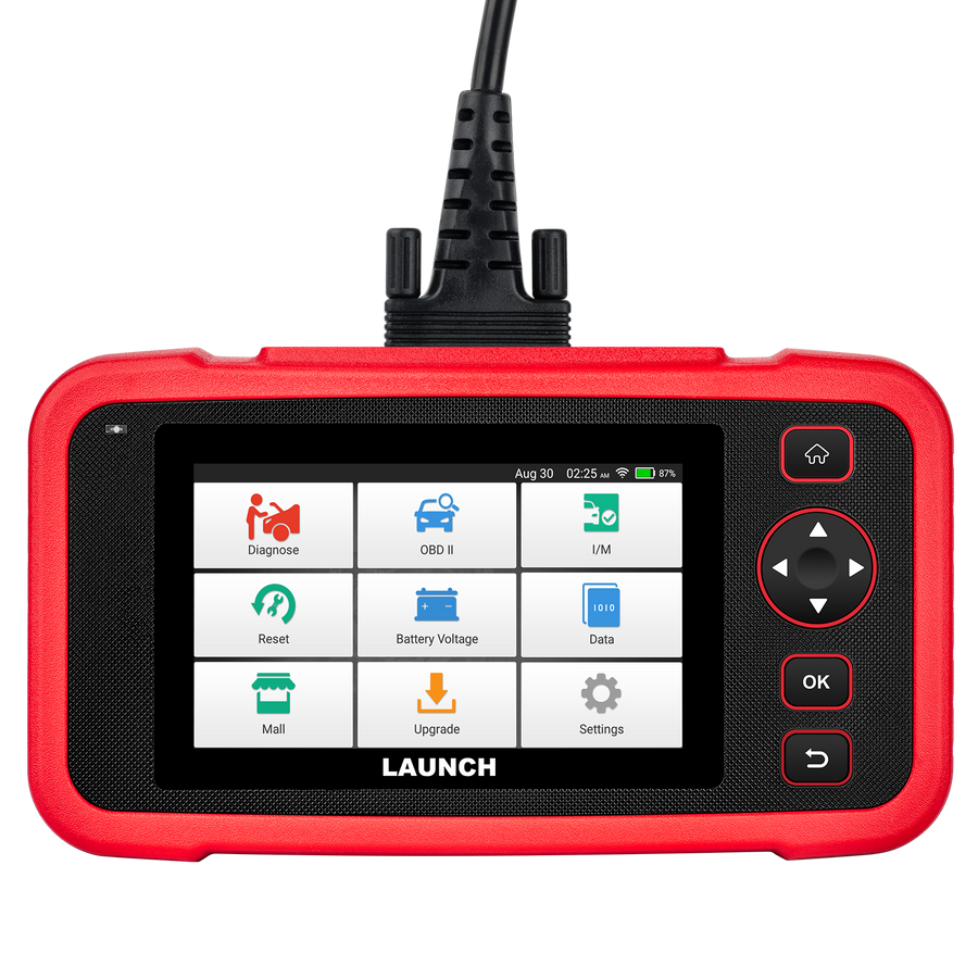 LAUNCH X431 CRP129i V2.0 OBD2 Scanner Car Diagnostic Tools ABS SRS Engine AT 4 System Scanner + 12 Reset Free Update