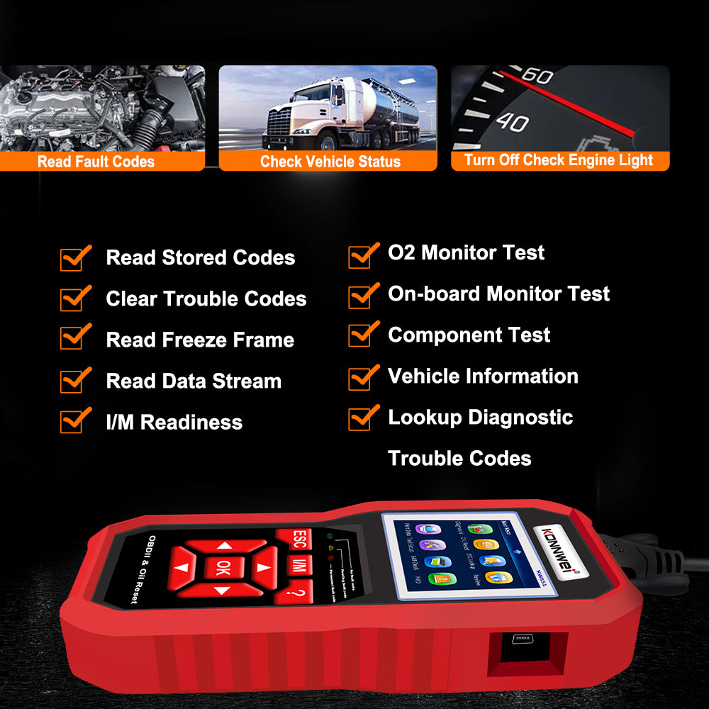 full OBD2 function