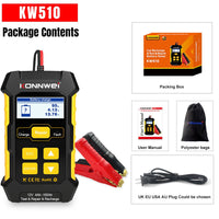 KONNWEI KW510 12V Battery Tester For TESTER & RECHARGE & REPAIR TOOL