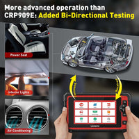 LAUNCH CRP919E All System Diagnostic Tool CAN FD/DoIP Protocol Bi-directional and ECU Coding OBD2 Sanner with 35+ Services